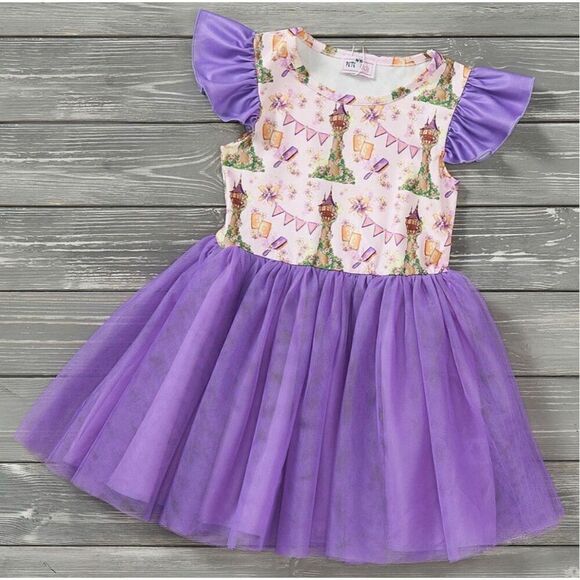 Pete & Lucy Let Your Hair‎ Down Tulle Dress size 6-12months - Picture 1 of 2